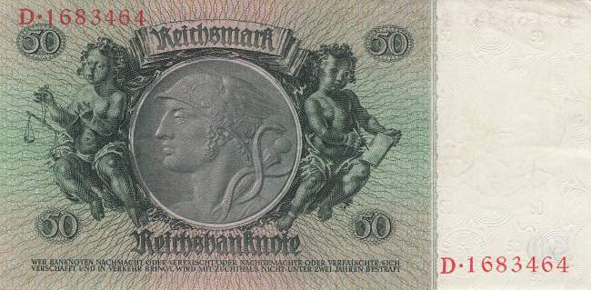 50 Mark 1933 ro.175a E/D
